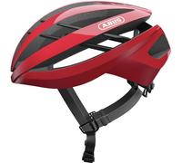 Casque de vélo de course ABUS Aventor - Casque de vélo pour le cyclisme professionnel - bonnes propriétés de ventilation - pour femmes et hommes - Rouge, taille S (51-55 cm)