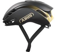Casque de vélo de course ABUS GameChanger 2.0 - Casque aéro haute performance avec aérodynamisme et ventilation optimisés - pour femmes et hommes - noir-or, taille M (54-58 cm)