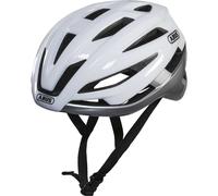 Casque de vélo de course ABUS StormChaser - Casque de vélo léger et confortable pour le cyclisme professionnel pour femmes et hommes - Blanc, taille S (51-55 cm)