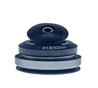 Casque de vélo de montagne poids léger Casques à double roulement sans fil pour fourche 28 6 mm double chargement de crochet