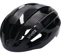 uvex Rise - Casque Performance sûr pour Hommes et Femmes - Réglage de la Taille Individuel - Ventilation Optimisée - All Black - 52-56 cm