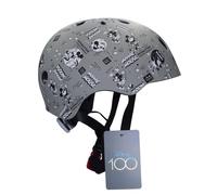 Casque de vélo Disney "Minnie Mouse Muster - D100", vélo, trottinette, skate, 52-56cm, à partir d'environ 6 ans