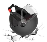 Casque de vélo électrique : casque de vélo électrique 55-65 cm, couvercle ventilé en boîtier ABS, design protecteur anti-UV avec ajustement réglable | Équipement de sécurité pour hommes, adultes