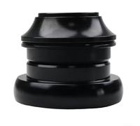 Casque de vélo en alliage d'aluminium, double roulement de 44 à 44 mm, pour fourche droite de 28,6 mm ou fourche conique de 39,8 mm de diamètre intérieur de 44 mm, tube de tête noir