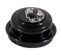 Casque de vélo en aluminium, double roulement, couvercle de tube de
