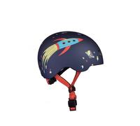 Casque de Vélo et Trottinette Micro Rocket avec Boucle Magnétique et Lumière LED - Taille S