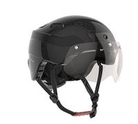 Casque de Vélo Intelligent Bluetooth JARONOON pour Cyclistes Adultes, avec Caméra Intégrée et Feu Arrière Clignotant, Lunettes de Jour et de Nuit Incluses (Style Technologique)