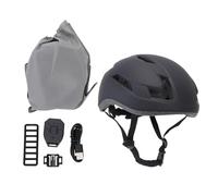 Casque de vélo Intelligent, Casque de Cyclisme à LED Multifonctionnel avec contrôle de l'application et Casques de vélo Haute visibilité à Distance avec léger pour Le vélo et la