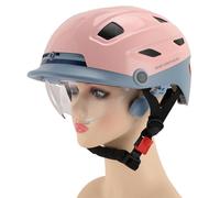 Casque de Vélo Intelligent, Casque de Vélo Bluetooth avec Haut-parleurs et Microphone intégré, éclairage Arrière, Clignotants, Détection de Chute, Casque de Musique pour Adultes