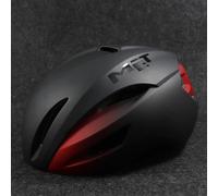 Casque De Vélo Italien Met Manta, Casque De Course De Vélo De Route Aérodynamique Pour Femmes Et Hommes, Casque De Cyclisme En Montagne 54-60cm, Taille M-M 54-60cm-Noir Rouge
