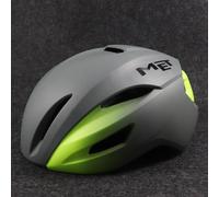 Casque De Vélo Italien Met Manta, Casque De Course De Vélo De Route Aérodynamique Pour Femmes Et Hommes, Casque De Cyclisme En Montagne 54-60cm, Taille M-M 54-60cm-Gris Vert
