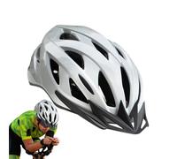 Casque de vélo léger | Ventilation réglable et sangle de menton pour montagne et ville Unisexe Adulte