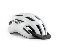 Casque de vélo MET Allroad blanc mat S (52-56 cm)