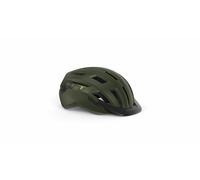 Casque met allroad olive mat