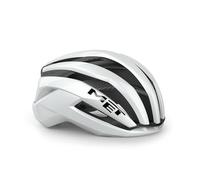 MET Casque vélo Trenta 3K Carbon - Blanc brillant - Taille M (56-58 cm)