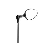 Casque de Vélo Miroir sécurité Réglable Montagne Route Casque de Vélo Rétroviseur Vue Claire Noir Léger ABS,Protection cycliste