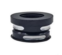 Casque de vélo pliable 14" avec double roulement, convient pour Fnhon, pour modèles Dahon, SP8, SP18, VP18 avec diamètre du tube de tête de 44/44 mm (noir)