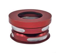 Casque de vélo pliable 14" avec double roulement, convient pour Fnhon, pour modèles Dahon, SP8, SP18, VP18 avec diamètre du tube de tête de 44/44 mm (rouge)