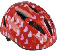 Casque de vélo pour enfants Fischer Herz, taille XS/S = tour de tête 48 - 52 cm