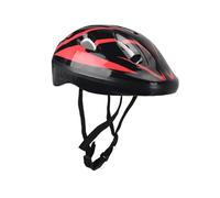 Casque de vélo pour enfants - Pour sports multiples - Skateboard - Noir et rouge - 29 x 20 x 13 cm