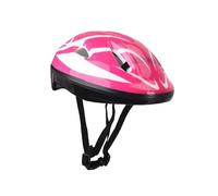 Casque de vélo pour enfants - Pour sports multiples - Skateboard - Rollerblading - Rose et blanc - 29 x 20 x 13 cm