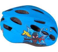 Casque de vélo pour enfants "Spiderman", bleu clair, 52-56cm, In-Mold-Tec, à partir d'environ 6 ans