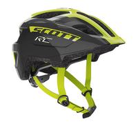 Casque de vélo pour enfants Spunto 2025 noir/jaune néon