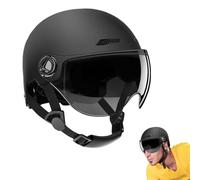 Casque De Vélo Réglable Casque Trottinette Electrique Adulte,Casques Vélo Électrique Cas-ques De Cyclisme VTT Route Montagne,Casq-UE Vélos Électrique avec Visière pour Adultes,26x20x18CM
