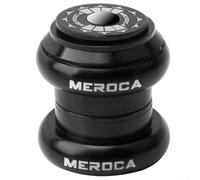 Casque de vélo sans filetage 3434 mm conçu pour fourches de 34 mm de diamètre intérieur avec système de roulement scellé (noir)