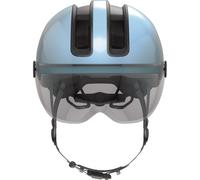 ABUS Casque de ville HUD-Y ACE - casque de vélo stylé avec visière et feu arrière LED magnétique et rechargeable - pour hommes et femmes