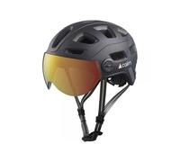 Casque de vélo urbain CAIRN QUARTZ VISOR (MAT BLACK) M