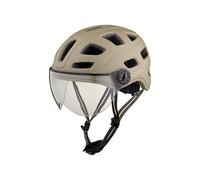 Casque de vélo urbain CAIRN QUARTZ VISOR (MAT KHAKI) Mixte M