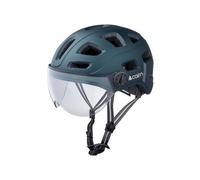 Casque de vélo urbain CAIRN QUARTZ VISOR (MAT METALLIC NIGHT) Mixte TU