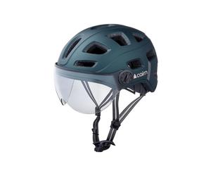 Casque de vélo urbain CAIRN QUARTZ VISOR (MAT METALLIC NIGHT) Mixte TU