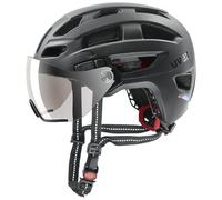 Casque de vélo urbain UVEX Finale VISOR (BLACK MATT) 56-61