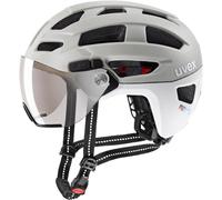 Casque de vélo urbain UVEX Finale VISOR (sand-white matt) 56-61