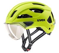 Casque de vélo urbain UVEX STRIDE VISOR MIPS (LIME MATT) 17 - 59-61