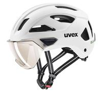 Casque de vélo urbain UVEX STRIDE VISOR (WHITE MATT) 56-59