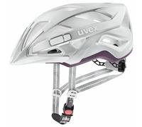 Casque de vélo Uvex CITY ACTIVE, SILVER PLUM MAT M 52-57