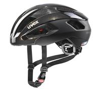 uvex Rise CC Women's Edition - Casque Performance sûr pour Femmes - Réglage de la Taille Individuel - Ventilation Optimisée - Black - Goldflakes Matt - 52-56 cm
