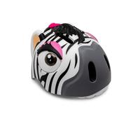 Crazy Safety - Zebra Bicycle Helmet - Black/White (49-55Cm) (100901... Toy NEUF