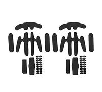 Casque de vélos Tampons de rembourrage Kit universel 2 ensembles de coussin de cyclisme Casquez des tampons de vélos de rembourrage en mousse de mousse de mousse de mousse pour (Taille unique)