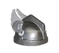 Casque de Viking/Gaulois - Enfant - Gris - 2 ailes - PVC