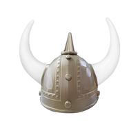 Casque de viking pour adulte avec cornes pour les fêtes à thème, chapeau de guerrier romain antique pour costume d'Halloween, déguisement médiéval, casque de viking à cornes pour jeu de bataille