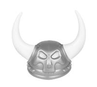 Casque de viking pour adulte avec cornes pour les fêtes à thème Viking- Chapeau de guerrier romain antique pour Halloween - Costume médiéval - Chapeau de soldat du Moyen Âge - Accessoire de costume