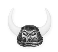 Casque de viking pour adulte avec cornes pour les fêtes à thème Viking- Chapeau de guerrier romain antique pour Halloween - Costume médiéval - Chapeau de soldat du Moyen Âge - Accessoire de costume