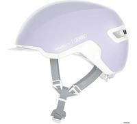 Casque De Ville - Abus - Hud-Y - Violet - Led Arrière Rechargeable - Design Futuriste Multicolore