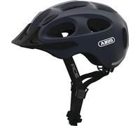Casque de ville ABUS Youn-I ACE - avec feu arrière LED intégré - casque de vélo pour tous les jours - pour femmes et hommes - bleu foncé mat, taille S (48-54 cm ?)
