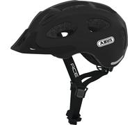 Casque de ville ABUS Youn-I ACE - avec feu arrière LED intégré - casque de vélo pour tous les jours - pour femmes et hommes - noir, taille S (48-54 cm)