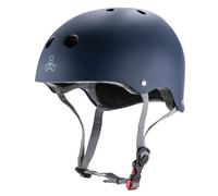 Casque de vlo et de skateboard certifi Triple Eight V2 Blue Matte XSS